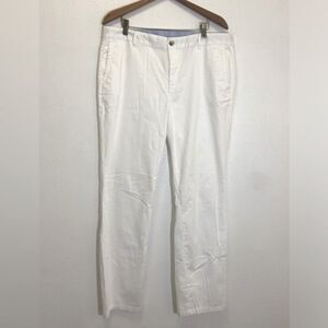 L.L. Bean - Favorite Fit Pants - Women's size 16 White